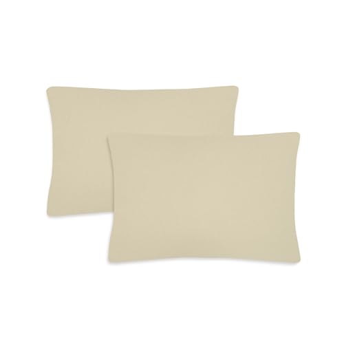 TIENDA EURASIA &ndash; Funda Cojin x | Pack 2 Fundas de Cojin | Color Liso | Fabricado en Loneta...