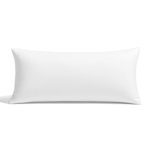 FUSIONHOME - Almohada Fibra y Viscoel&aacute;stica 150 cm - Tejido Tacto Pluma Extrasuave - Memory Foam,...