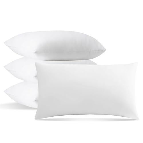 EASY SPEED Relleno de Coj&iacute;n 30 x 50cm, 4 Unidades, Almohada Fibra Hueca Siliconada 100%...