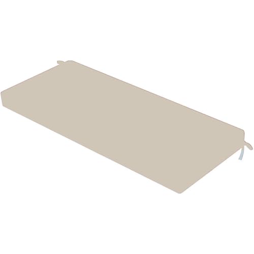 HLXHG Coj&iacute;n de Banco de 5 Cm De Grosor Impermeable para Exteriores, Coj&iacute;n de Asiento Banco...