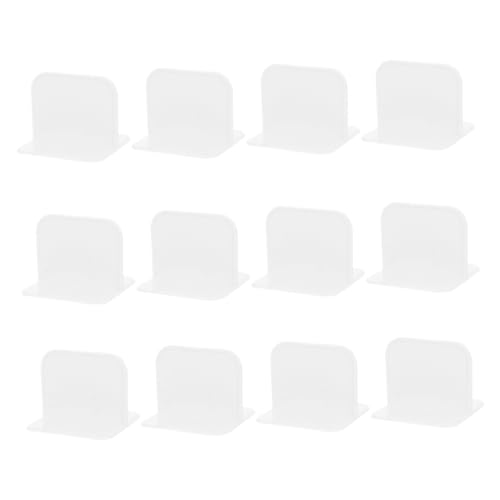 Artibetter 12piezas Refuerzo De Vallas Con Base De Fijaci&oacute;n Para Corral Anclajes Adhesivos Sin...