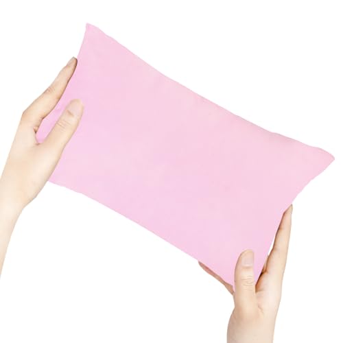 Bustlwor Mini Almohada de 20 x 30 cm, peque&ntilde;o coj&iacute;n de siesta de color s&oacute;lido, peque&ntilde;o lavable,...