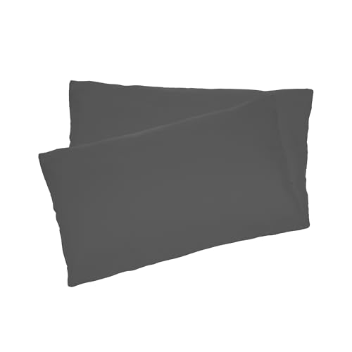 Juego de 2 Fundas Almohada, Funda Almohada 90x45cm, Protector de Almohada, 100% Microfibra, Cierre...