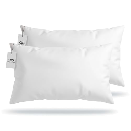 FUSIONHOME - Almohada Fibra Hueca - Pack 2 Almohadas 70 cm - Tacto Pluma, Transpirable, Anti&aacute;caros...