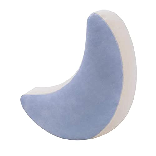 Inzopo Suave y lindo ni&ntilde;os estrella luna coj&iacute;n almohada felpa coj&iacute;n decorativo forma de estrella...