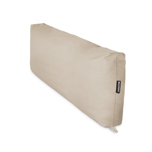HAPPERS Coj&iacute;n para Palets Toldotex Impermeable Crudo Respaldo 120x45x20 Liso