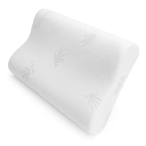 amuéblate online - Almohada Cervical y Cuello Viscoelástica Cojín Ortopédico para Dormir,...