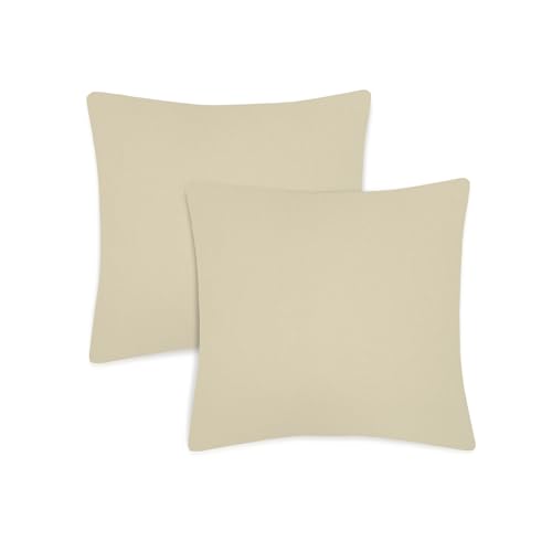 TIENDA EURASIA – Funda Cojin x | Pack 2 Fundas de Cojin | Color Liso | Fabricado en Loneta...