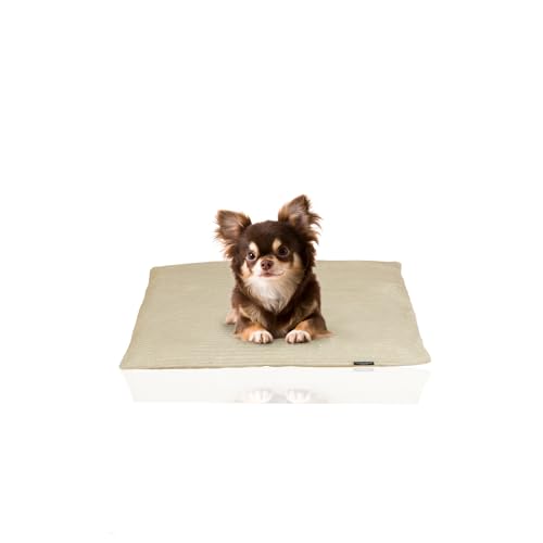 Rohrschneider Cama suave para perros con funda lavable | acogedor coj&iacute;n para perros de pana |...