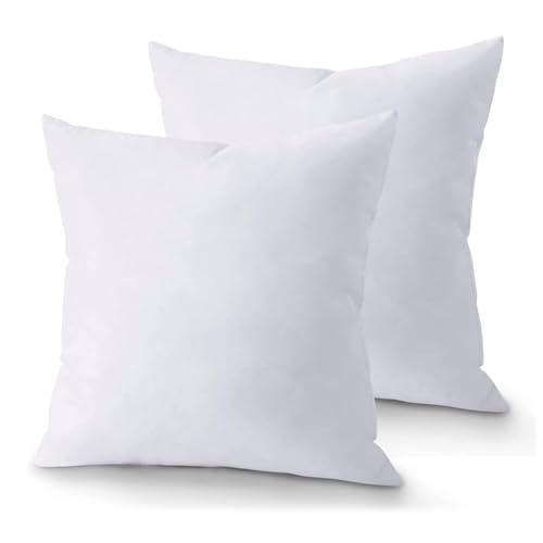 Viste tu hogar, Pack 2 Relleno de Coj&iacute;n 50x50cm Fibra de Poli&eacute;ster con Cremallera Invisible...