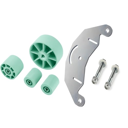 ONECHOI Juego de ruedas de 2 x 72 pulgadas, juego de ruedas de amoladora de cuchillos con placa D,...