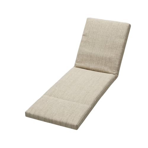 PIND Coj&iacute;n para Tumbona 180x50 cm, Colchoneta con Relleno de Espuma, con Cinta El&aacute;stica de Ajuste...
