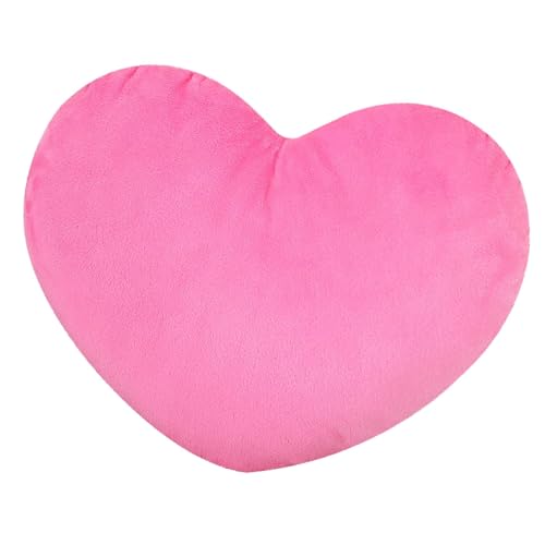 Shaersu Almohada Rosa en Forma de coraz&oacute;n, coj&iacute;n de sof&aacute;, coj&iacute;n en Forma de coraz&oacute;n para...