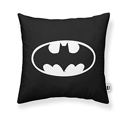 BELUM | Funda Coj&iacute;n Batman con relleno incluido tama&ntilde;o 45x45cm modelo Batman Basic A