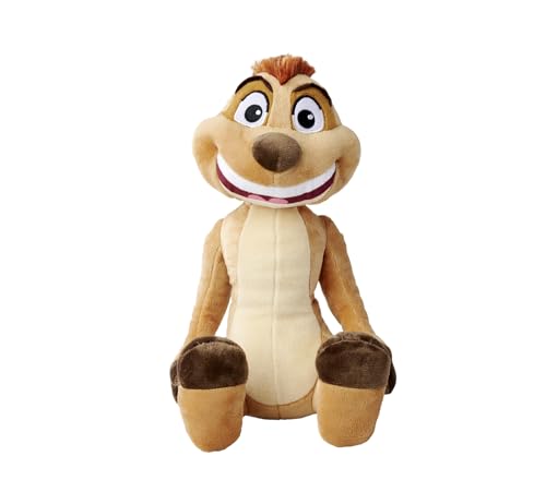 Simba- Disney Rey Le&oacute;n, Tim&oacute;n Peluche de 25 cm, 30 A&ntilde;os del Rey Le&oacute;n, Aut&eacute;ntico Producto...