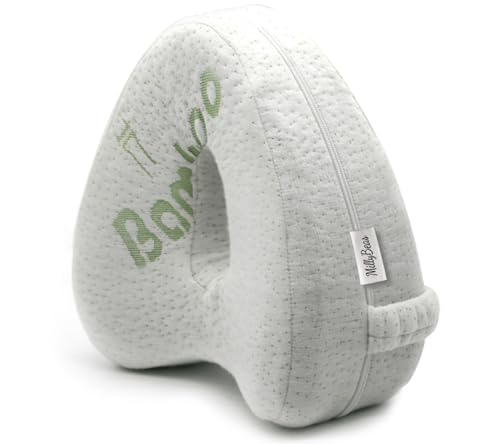 MillyBeas Almohada para Piernas para Dormir de Lado - Coj&iacute;n de Rodilla Ortop&eacute;dica para Aliviar...