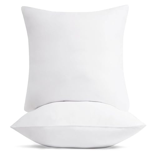 EASY SPEED Relleno Cojin 40 x 40cm, 2 Unidades, Almohada Fibra Hueca Siliconada 100% Poliéster,para...