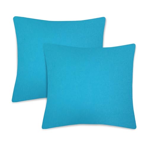 TIENDA EURASIA &ndash; Funda Cojin x | Pack 2 Fundas de Cojin | Color Liso | Fabricado en Loneta...