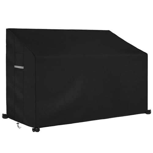 Dokon Funda para Banco de Jard&iacute;n 2 Plazas Impermeable Funda Protectora Banco Exterior con Salidas...