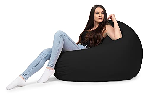chilly pilley Beanbag Sill&oacute;n con Relleno De Cuentas De Eps Beanbag Gigante para Interiores Y...
