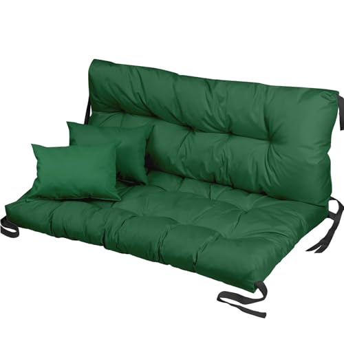 Ferocity Coj&iacute;n de Banco para Silla de jard&iacute;n, Impermeable, 120x80x50 cm, para Muebles de pal&eacute;,...