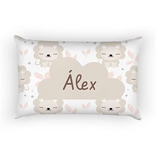 SAQUITOMAGICO Cojin/Almohada para Bebe Personalizado con su Nombre.Nuevos Modelos.-Muy Suaves...