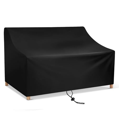 Funda para Banco de Jard&iacute;n 2 Plazas,Funda para Sof&aacute; de Exterior Impermeable Tela Oxford con...