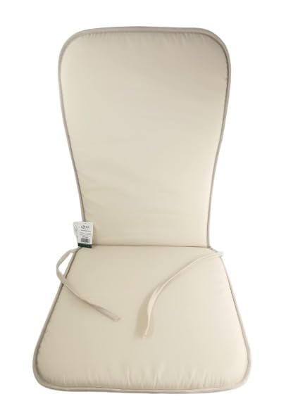 HERSIG - Cojin Silla con Respaldo | Almohadilla Silla Gris