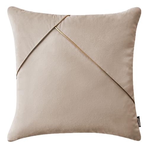 ROOM99 Be Glam Simple 45 x 45 cm Funda de cojín Decorativa Decorativa Funda de cojín Decorativa...