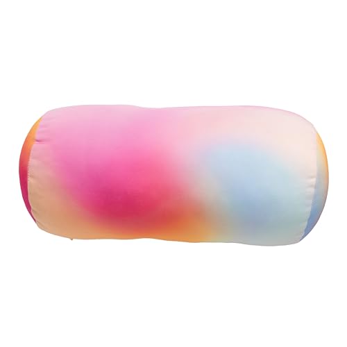 Fisura &ndash; Coj&iacute;n de Playa Degradado. Almohada cil&iacute;ndrica de 29 x 12 cm. Coj&iacute;n de Relax Rosa....