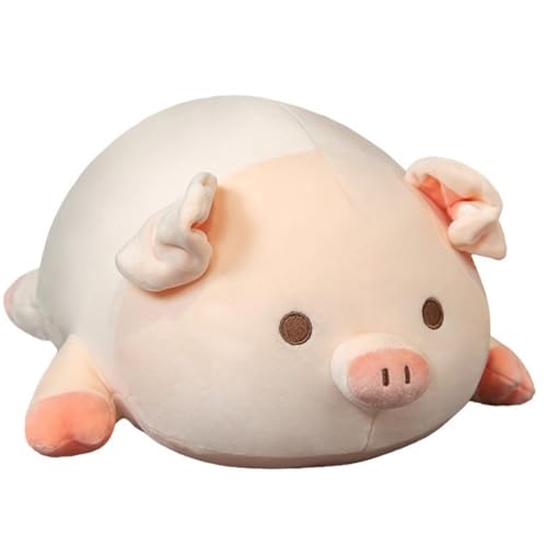 KUKUShining Cerdo De Peluche, Peluche Regordete Coj&iacute;n Suave Almohada For Abrazar Peluche For Ni&ntilde;os...