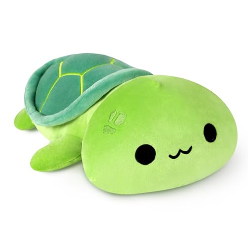 shownicer Peluche de tortuga de peluche Kawaii, tortuga de peluche, coj&iacute;n de peluche, regalo para...