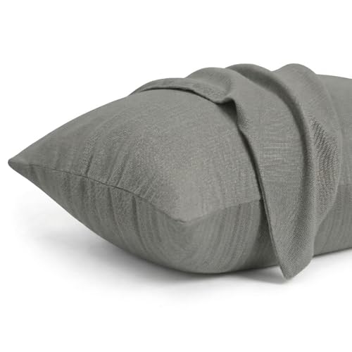 Dreamzie Funda Almohada 80x80cm - Lote de 2 de Microfibra con Cremallera Certficadas Oeko Tex -...