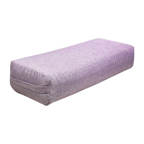 KIXZSAZ Coj&iacute;n de Yoga Tipo Bolster para Yoga restaurativo, Ideal para Mantener el Equilibrio....