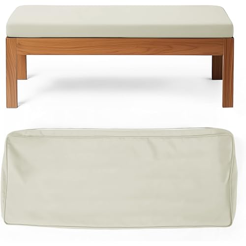 WLXFF Funda de coj&iacute;n para Banco, Funda de Repuesto para Asiento, Tela Impermeable, coj&iacute;n para...