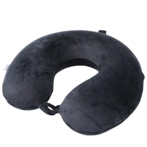 Far win - Almohada cervical de viaje, 100 % espuma viscoel&aacute;stica, forma de U, reposacabezas...