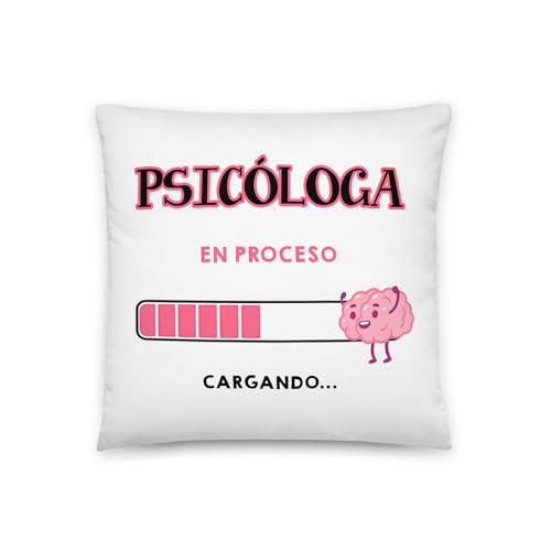 Kembilove Coj&iacute;n Psic&oacute;loga Personalizado &ndash; Regalo Original para Psic&oacute;logas &ndash; Decoraci&oacute;n...