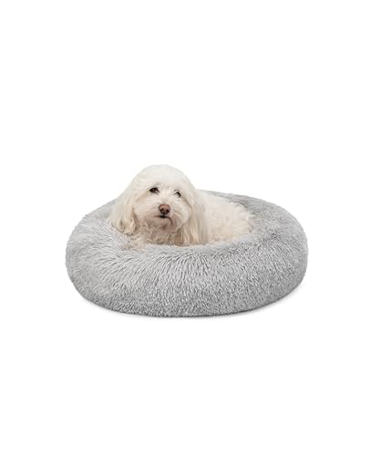 lionto Cama Tipo Donut para Perros y Gatos, Cama Redonda mullida para Mascotas peque&ntilde;as y Grandes,...