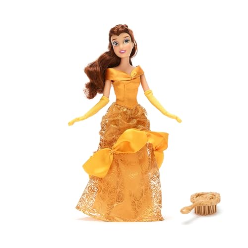 Disney Store Official, La Bella y la Bestia, Bella, mu&ntilde;eca cl&aacute;sica, 29 cm, mu&ntilde;eca de Princesa...