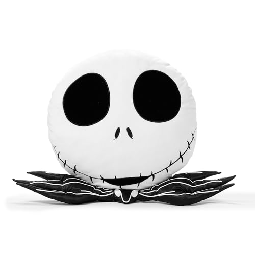 Disney Store Official, Pesadilla Antes de Navidad de Tim Burton, Jack Skellington, cojín, 52 cm/20...