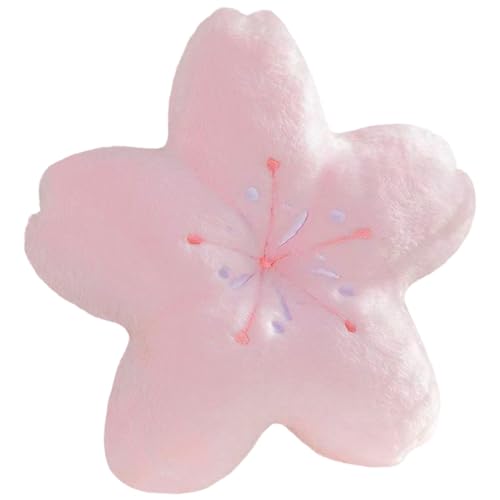 Faroby Almohada de Flores Sakuras, coj&iacute;n de Flor de Cerezo, Silla de Felpa para sof&aacute;, 45cm