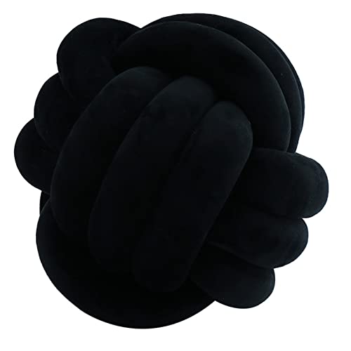 Almohadas de Bola de Nudo, Knot Pillow Ball, Coj&iacute;n Redondo Suave, Almohada Peluche Tejido a Mano...