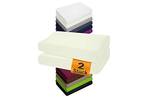 npluseins Juego de 2 fundas de coj&iacute;n para almohadas de salud tama&ntilde;o S - Fundas ajustadas...