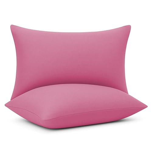 Funda de Almohada 45x70cm - 100% Microfibra - Paquete de 2, Fundas de Coj&iacute;n con Cierre de...