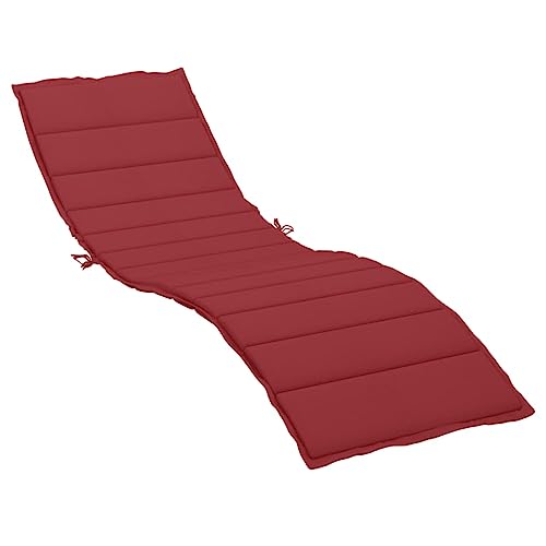 vidaXL Coj&iacute;n para Tumbona, Almohada con Respaldo, Acolchado para Asiento Silla Sof&aacute;, Coj&iacute;n para...