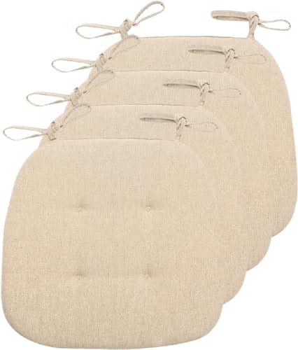 Cojines Para Sillas De Cocina Con Lazos,cojines Para Sillas Para Sillas De Comedor 43x41cm,cojines...