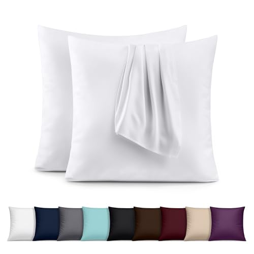 Utopia Bedding &ndash; Juego de 2 Fundas de Almohada &ndash; 60 x 60 cm &ndash; Oeko-Tex &ndash; Microfibra...