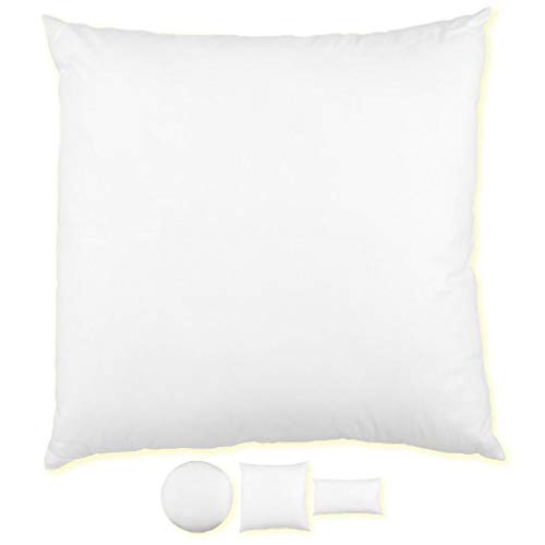Relleno para coj&iacute;n, perfecto para el sof&aacute; o la cama, ideal como decoraci&oacute;n, poli&eacute;ster, Wei&szlig;, 80...