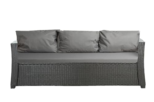 Setgarden&reg; Coj&iacute;n para banco, exterior para banco de jard&iacute;n, coj&iacute;n acolchado para exteriores,...