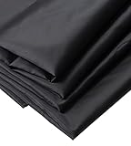 IPEA Tejido de Forro 200 x 150 cm color Negro - Made in Italy – Tejido al Metro para Costura,...
